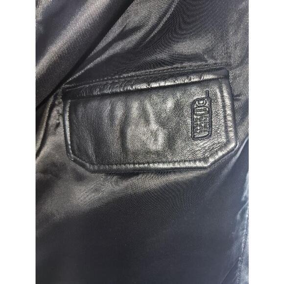 Joseph and Feiss Mens Leather Jacket - Picture 6 of 12